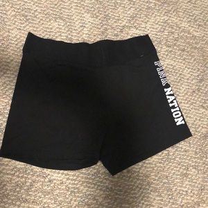 VS Pink Yoga Shorts
